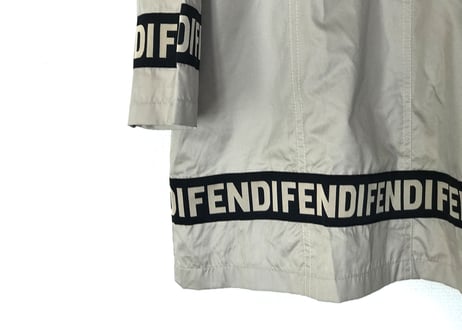 80-90s fendi nylon coat dead stock