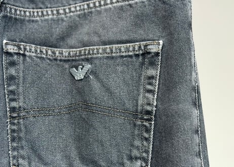90s armani jeans denim