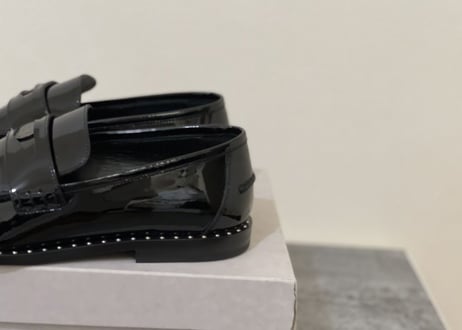 jimmy choo 2021ss leather loafer dead stock