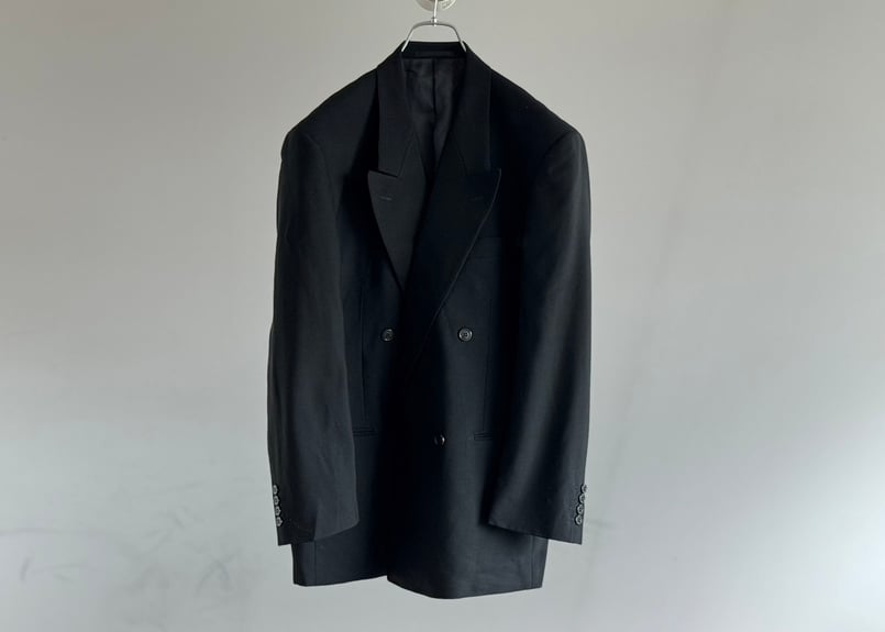 yves saint laurent double set up suit | weekend