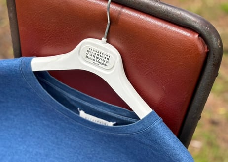 maison margiela blue tops