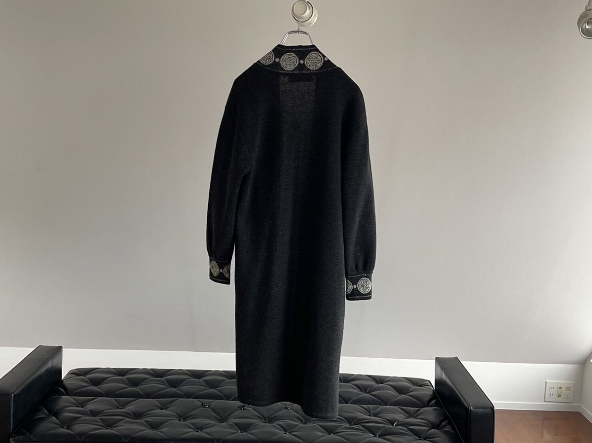 ニナリッチNINARICCIウールカシミヤロングチェスターコートL ニナリッチNINARICCIウールカシミヤロングチェスターコートL