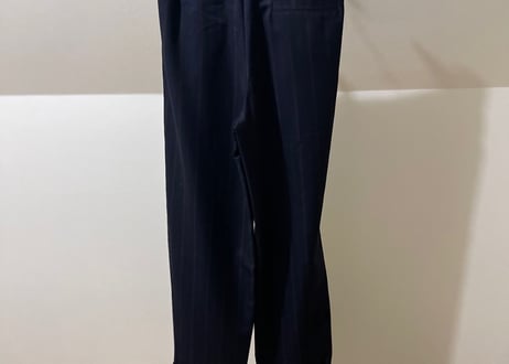 versace stripe double set up suit dead stock