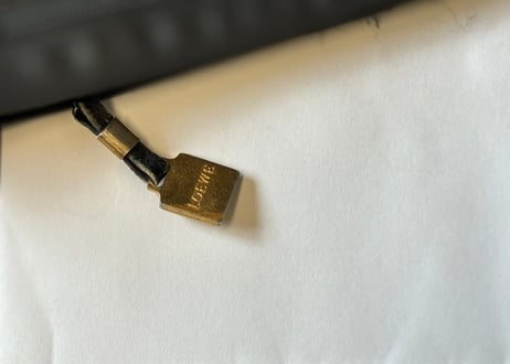 loewe anagram leather bag