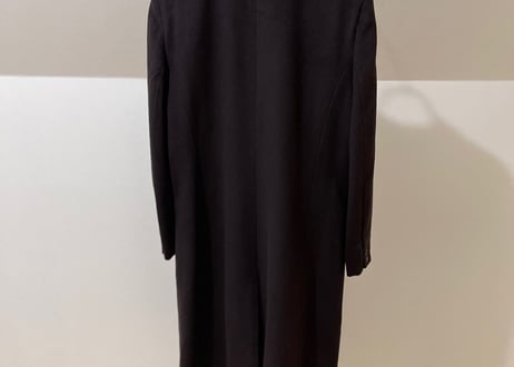 salvatore ferragamo cashmere wool chesterfield coat