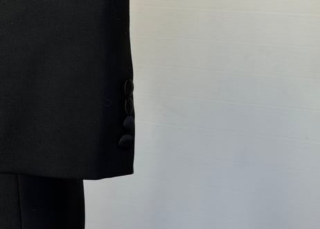 balenciaga tuxedo set up suit