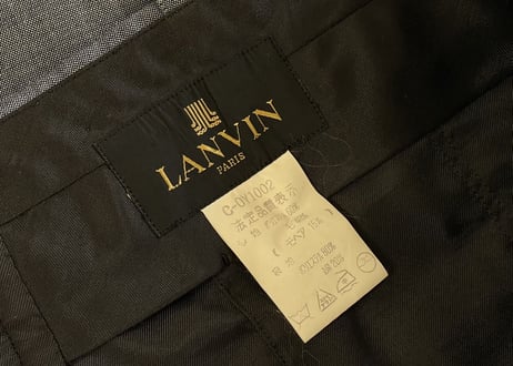 lanvin mohear set up suit