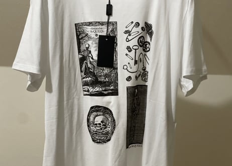 alexander mcqueen 2020ss tops dead stock