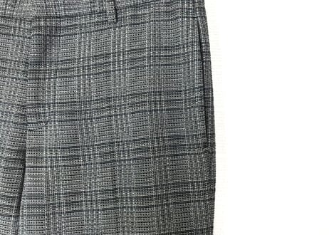 2017ss maison margiela check trousers dead stock A
