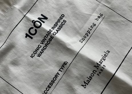 maison margiela 1con tote bag