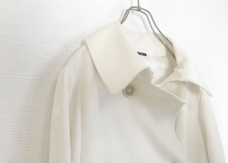 2016ss maison margiela silk double coat dead stock