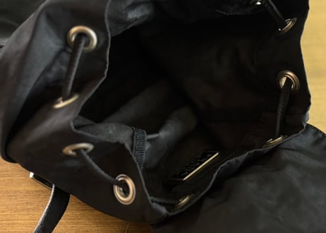 prada nylon back pack