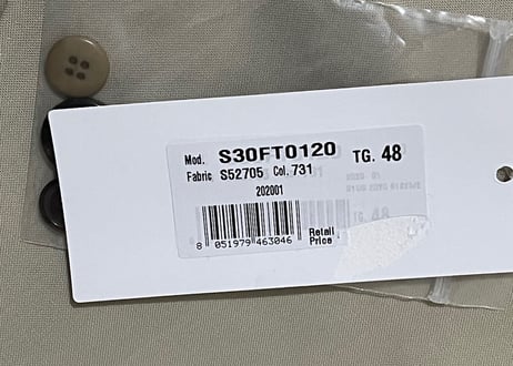 maison margiela 2020ss set up suit dead stock