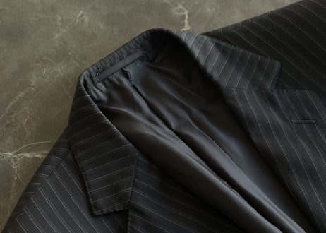 gucci stripe set up suit