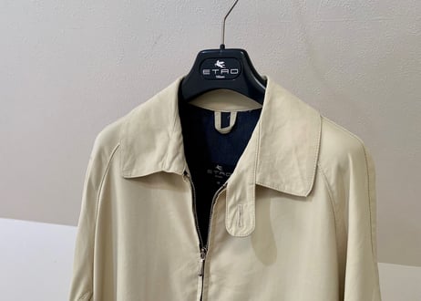 etro neck strap blouson