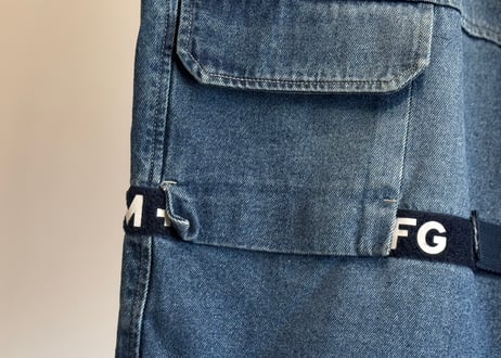 marithé françois girbaud wide denim shorts