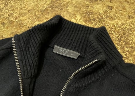 prada cashmere wool drivers knit