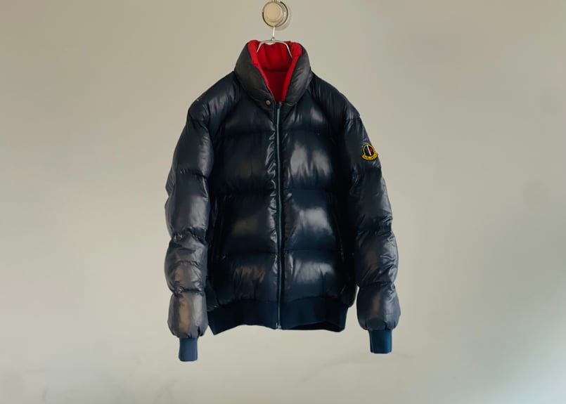 vintage moncler “reversible” down jacket #2 | w