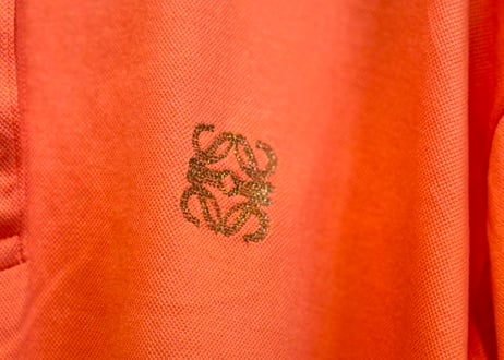 loewe anagram polo shirt