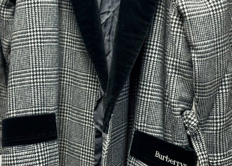 burberry double robe coat