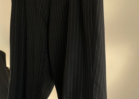 gucci stripe set up suit