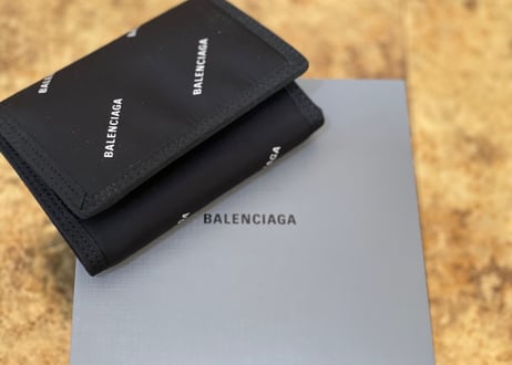 2019ss balenciaga logo wallet dead stock