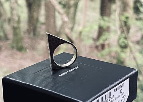 saint laurent paris 2021ss ring dead stock