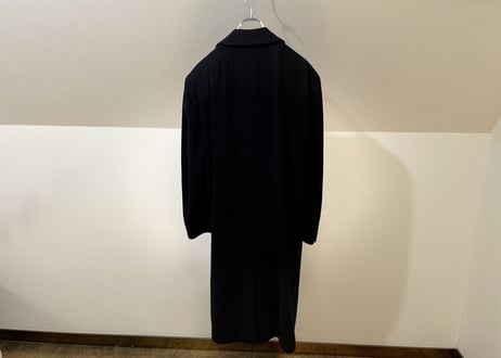 80-90s cashmere wool double long coat #12