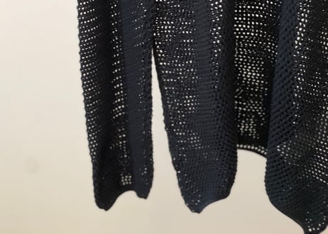 louis vuitton over size low gauge knit dead stock
