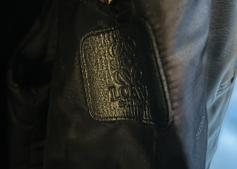 loewe leather coat