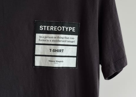maison margiela stereo type tops