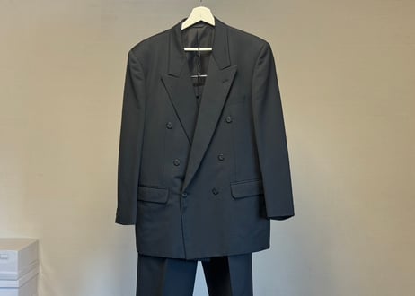dior double set up suit