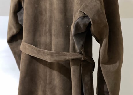 loewe leather coat
