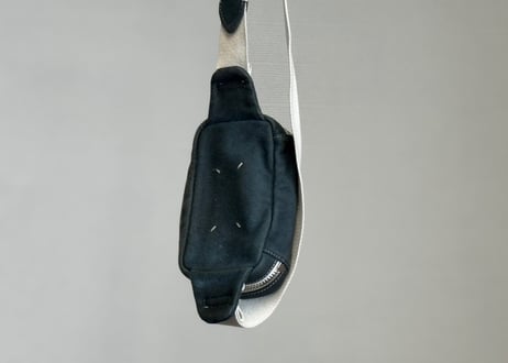 maison margiela denim shoulder bag