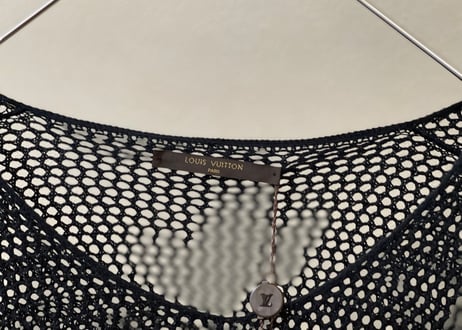 louis vuitton over size low gauge knit dead stock