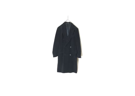 giorgio armani double chesterfield coat