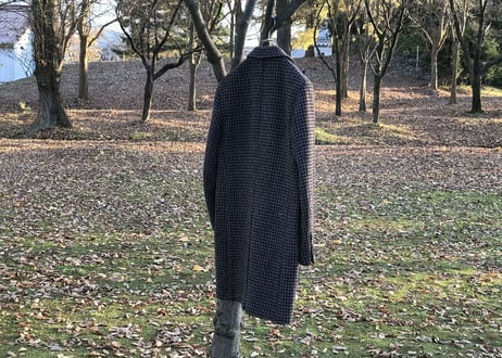 2019aw drumohr double chesterfield coat dead stock