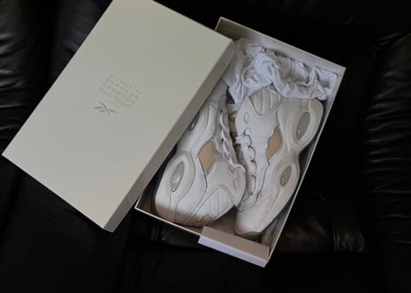 maison margiela leather sneaker