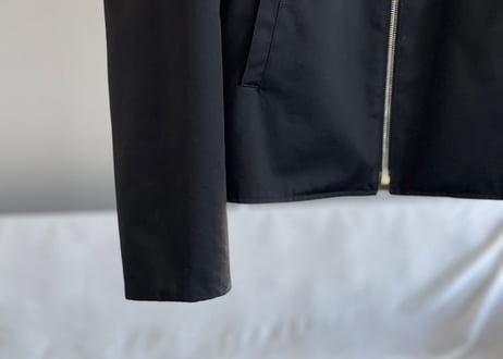 balenciaga leather reversible drizzler jacket