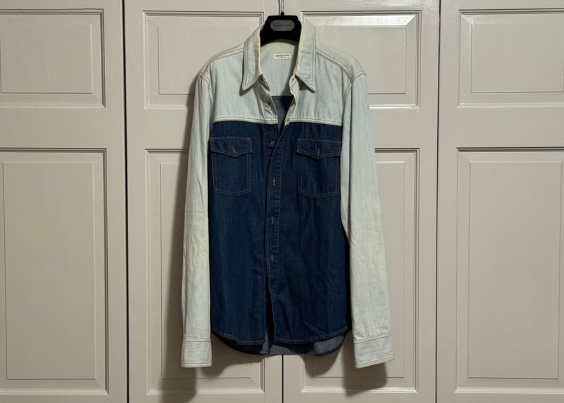 dries van noten denim shirt jacket | weekend tokyo dries van noten denim shirt jacket | weekend tokyo