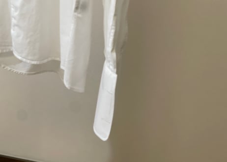 gucci dress shirt open color white