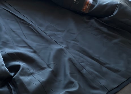 saint laurent black  tuxedo set up suit