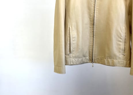 loewe leather riders jacket