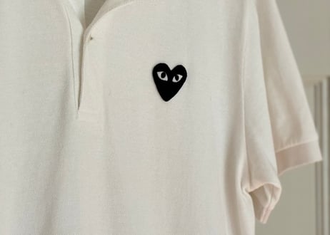 play comme des garçons polo shirt
