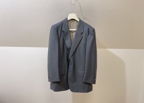 balenciaga set up suit geen gray
