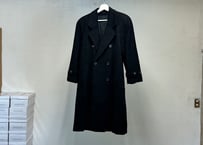 pure cashmere double long coat #F