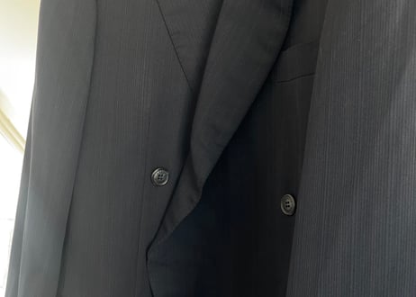 90s lanvin double set up suit