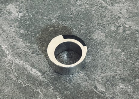 vintage chanel coco silver ring #1