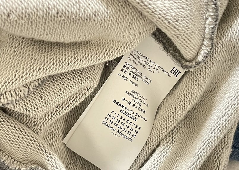 maison margiela 2018aw stereotype sweat | weeke