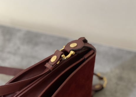 cartier leather bag
